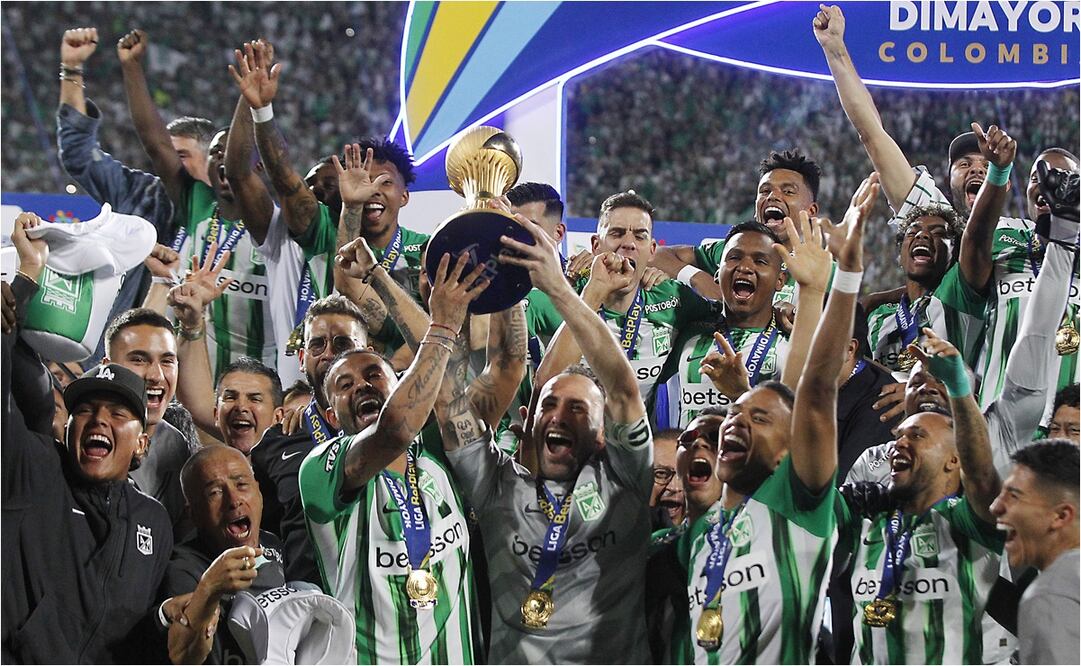 Atlético Nacional consiguió su título 18. FOTO: EFE