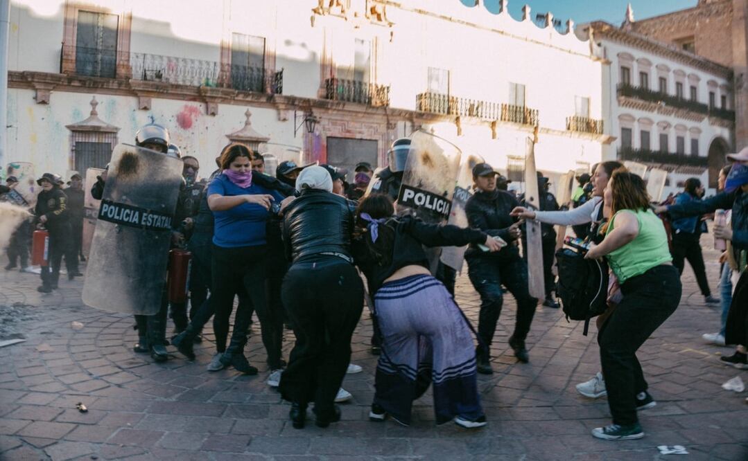 Marcha 8M zacatecas. Foto: de Diana Váldez/ EL UNIVERSAL