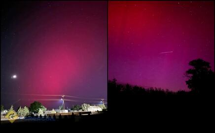 Captan auroras boreales también en Chihuahua, Sinaloa y San Luis Potosí