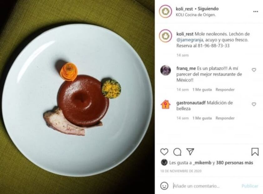 Descubre cuáles son los mejores restaurantes de Nuevo León de 2021