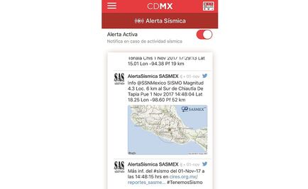Alerta sísmica sonará en los celulares 