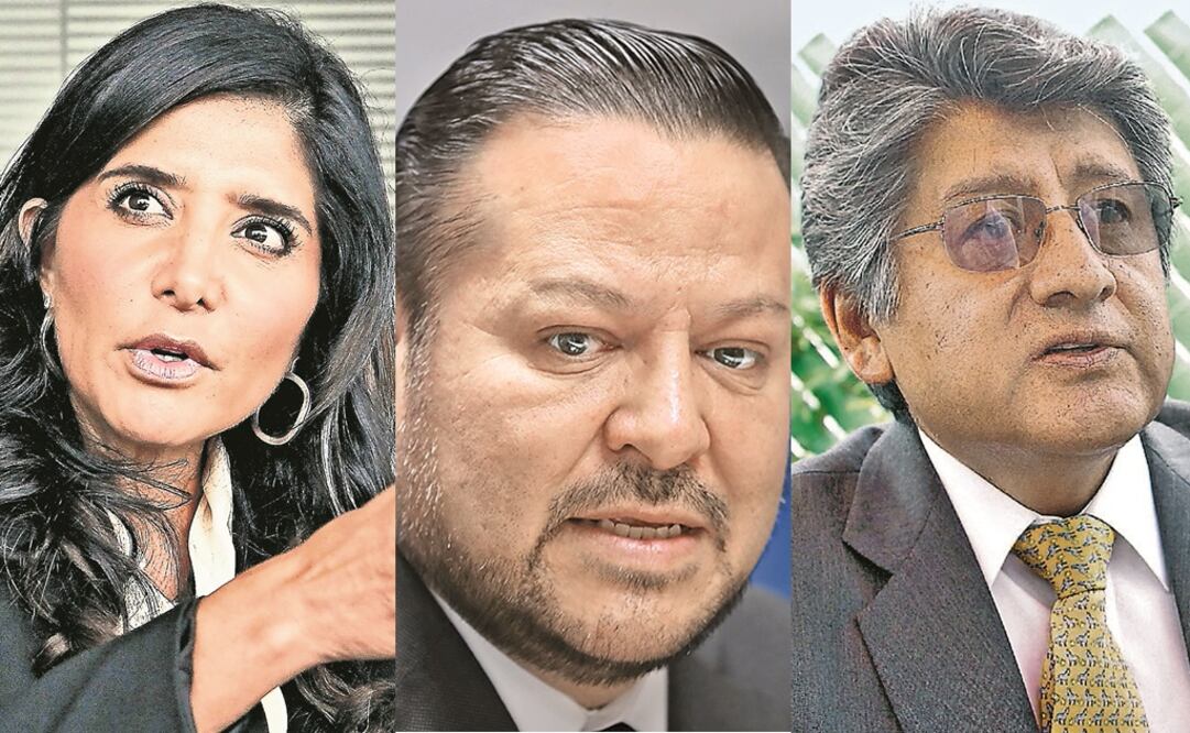 ALEJANDRA BARRALES, FERNANDO HERRERA ÁVILA, FRANCISCO MARTÍNEZ NERI. (Archivo. EL UNIVERSAL)