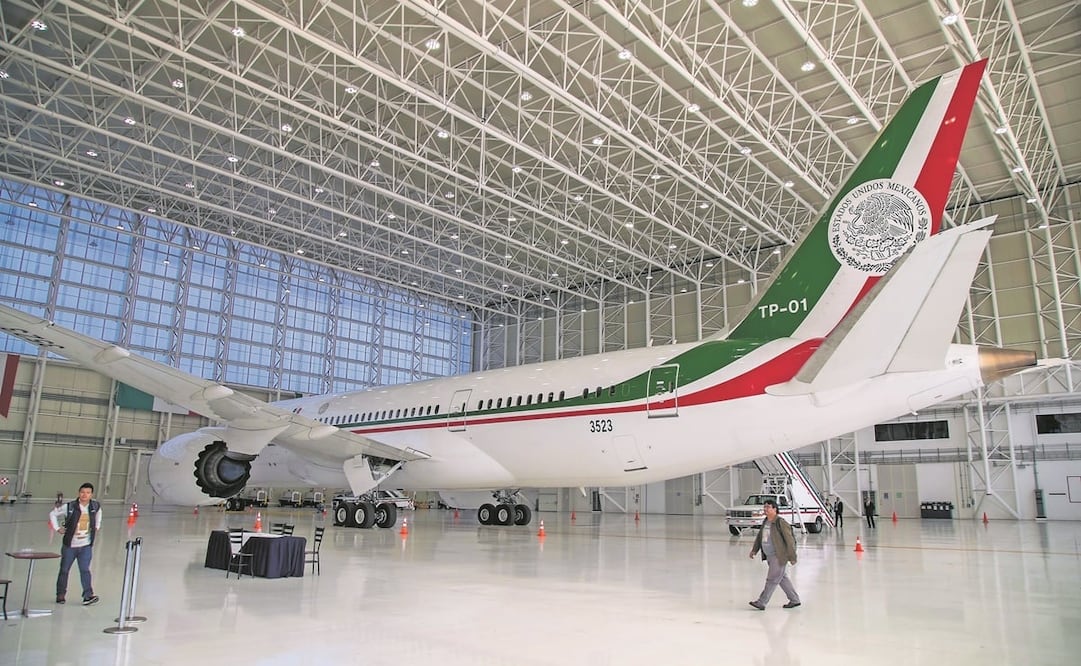 Avión presidencial, Foto: Archivo / EL UNIVERSAL