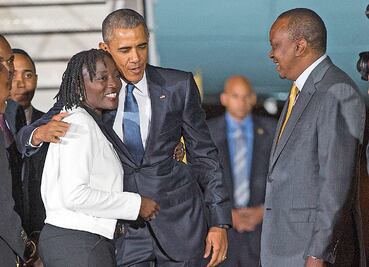 Reciben en Kenia al presidente Obama como a un “hijo”