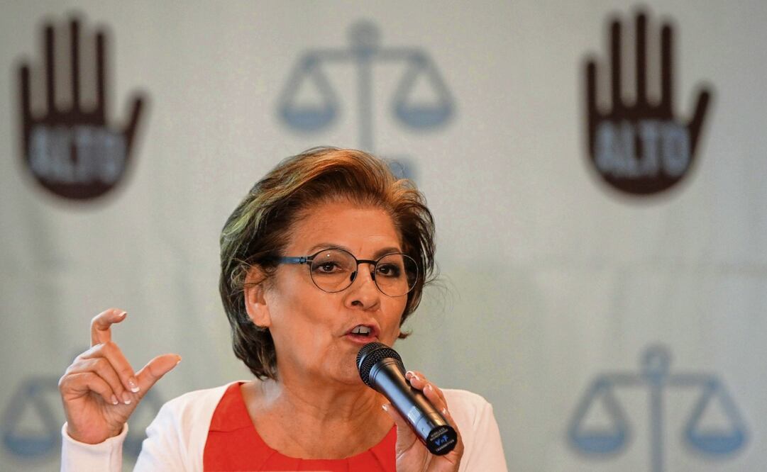 Alto al Secuestro, ONG encabezada por Isabel Miranda de Wallace, documentó 229 plagios sólo en septiembre pasado. Foto: Archivo | EFE