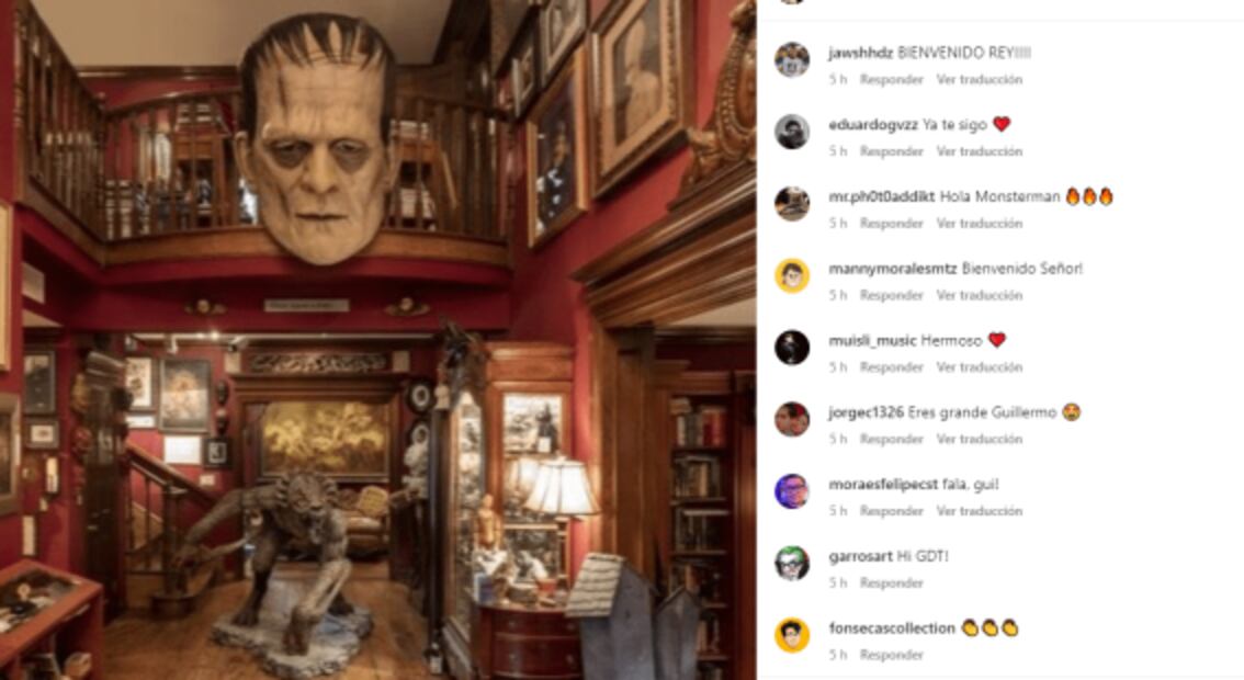 Guillermo Del Toro estrena perfil en Instagram y seguidores le dan la bienvenida 
