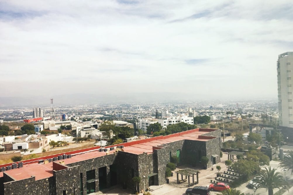 Afectaciones. Desde las 8:35 horas de ayer, la ciudad enfrentó contaminación en el aire 