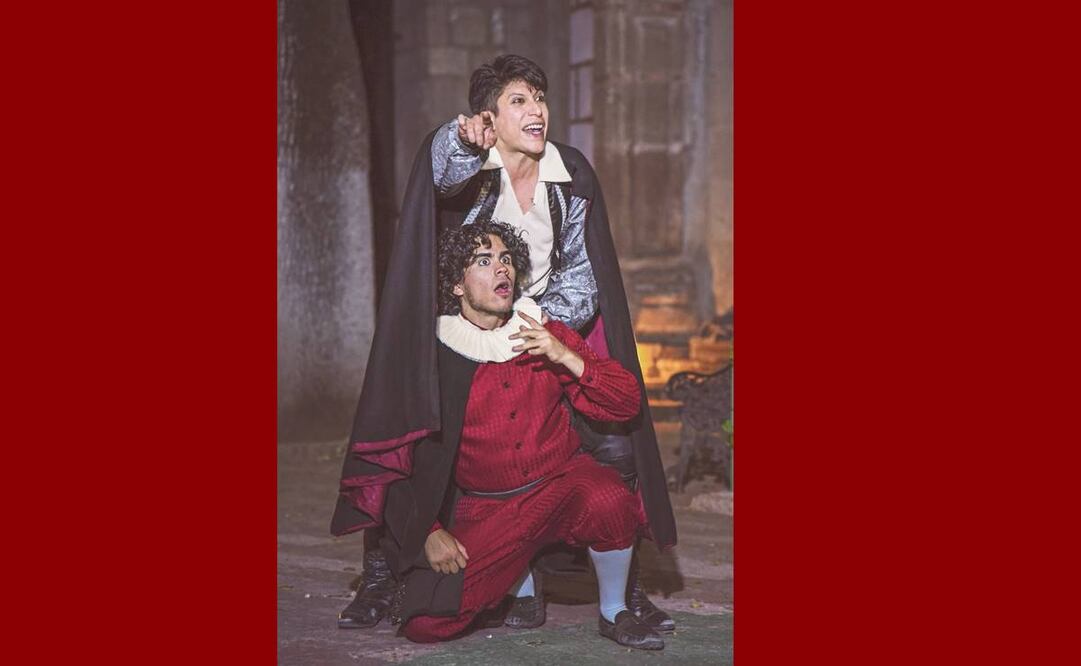 ÁGORA COMPAÑÍA TEATRAL En la obra dos jóvenes quieren demostrar quién es mejor. Foto: Agora Compañia Teatral