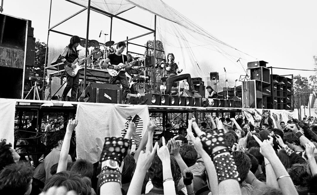 Concierto March of Rock, un proyecto musical para fomentar la independencia de Lituania de la Unión Soviética, a finales de los 80. La música siempre ha sido conducto de ideas y vivencias humanas, pero muchas se perdieron con el tiempo. Foto: National Museum of Lithuania/Wikimedia Commons.