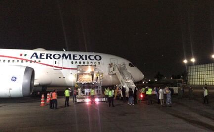 El de esta noche, el primero de 20 vuelos: Ebrard 