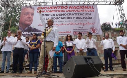 Éste es el decálogo de AMLO por la educación y el magisterio