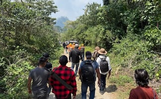 Continúa la búsqueda de Juliana, menor extraviada en una montaña de Chiapas; autoridades utilizan drones para ubicarla 