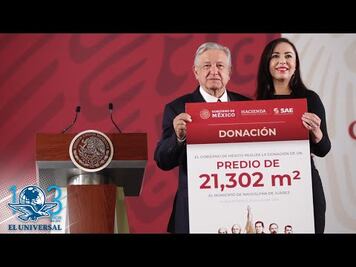 Donan rancho decomisado al crimen para construir universidad en Naucalpan