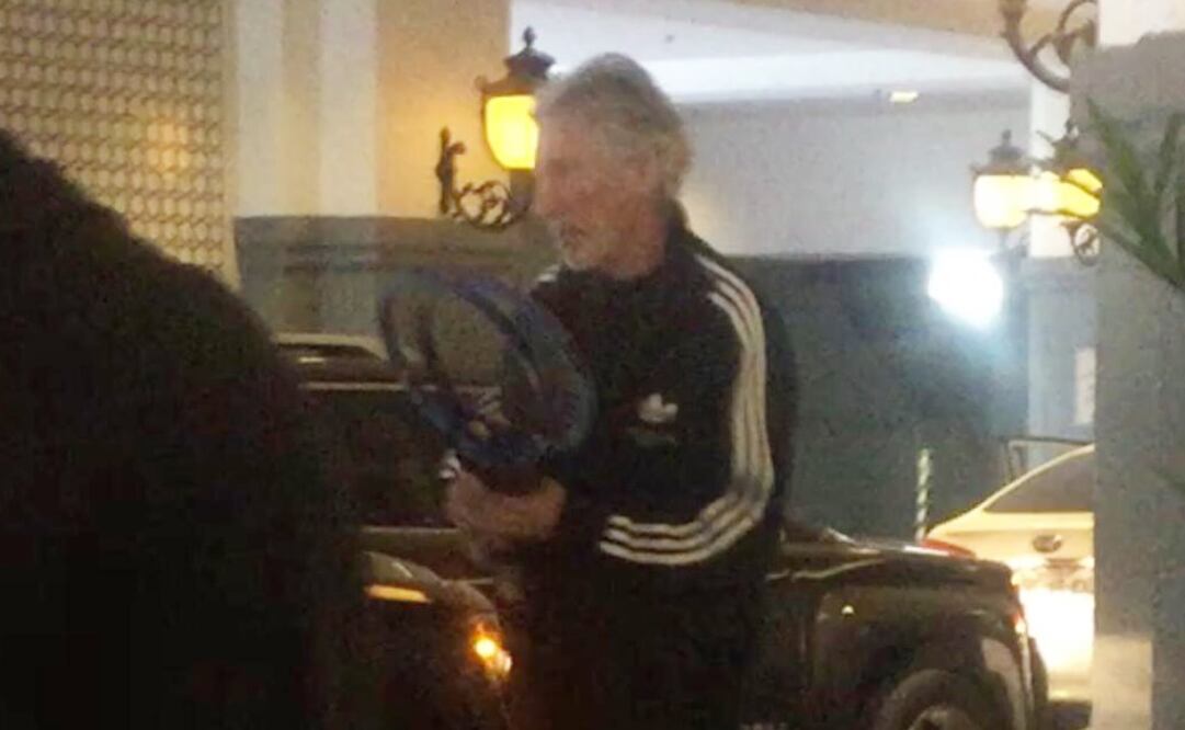 Roger Waters es captado con ropa deportiva. FOTO: EFE