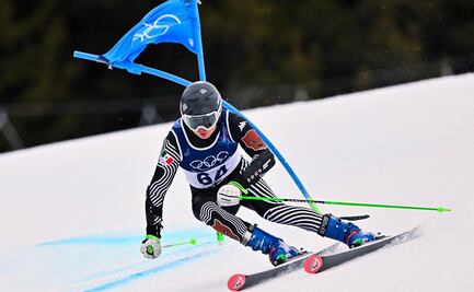 Lasse Gaxiola hace historia para el deporte mexicano en Milán-Cortina 2026