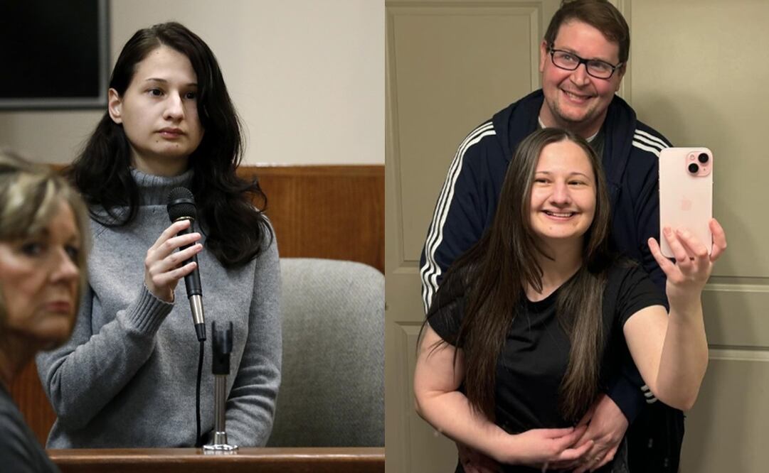 Gypsy Rose Blanchard se casó en 2022, cuando seguía en prisión, con Ryan Scxott Anderson.
Fotos: AP e Instagram