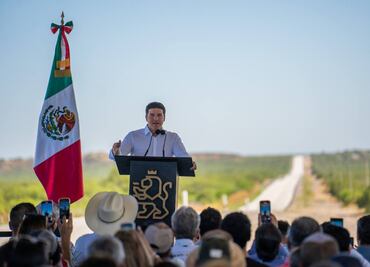 Samuel García inaugura ampliación de carriles en Aduana Colombia; actualmente la más rápida y segura de México