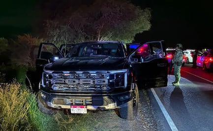 Detienen a seis presuntos delincuentes en Huichapan, Hidalgo; decomisan armas y dos camionetas