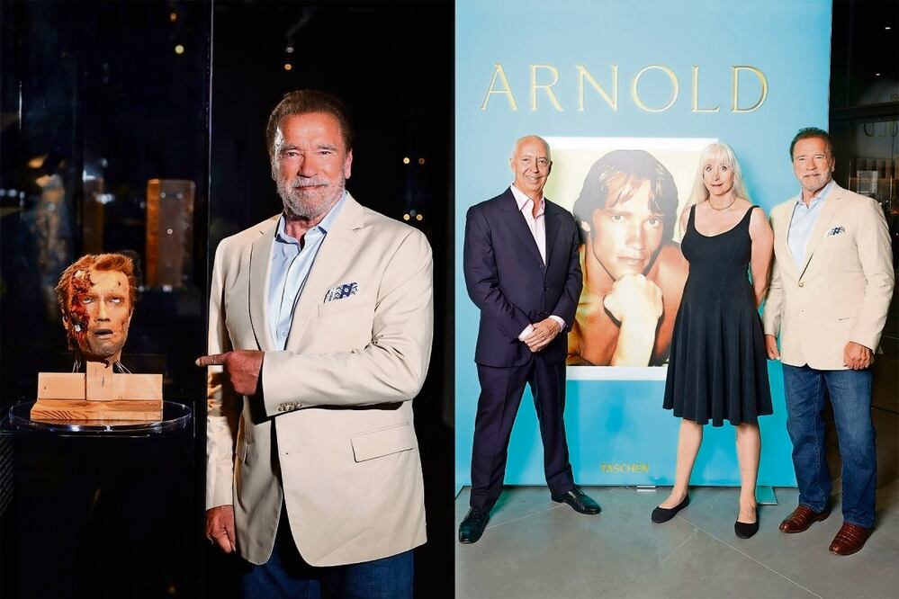 Museum of Motion Pictures La réplica de la cabeza del actor para Terminator, forma parte del Museo del Oscar. Fotos:  Stefanie Keenan. Getty para Academy