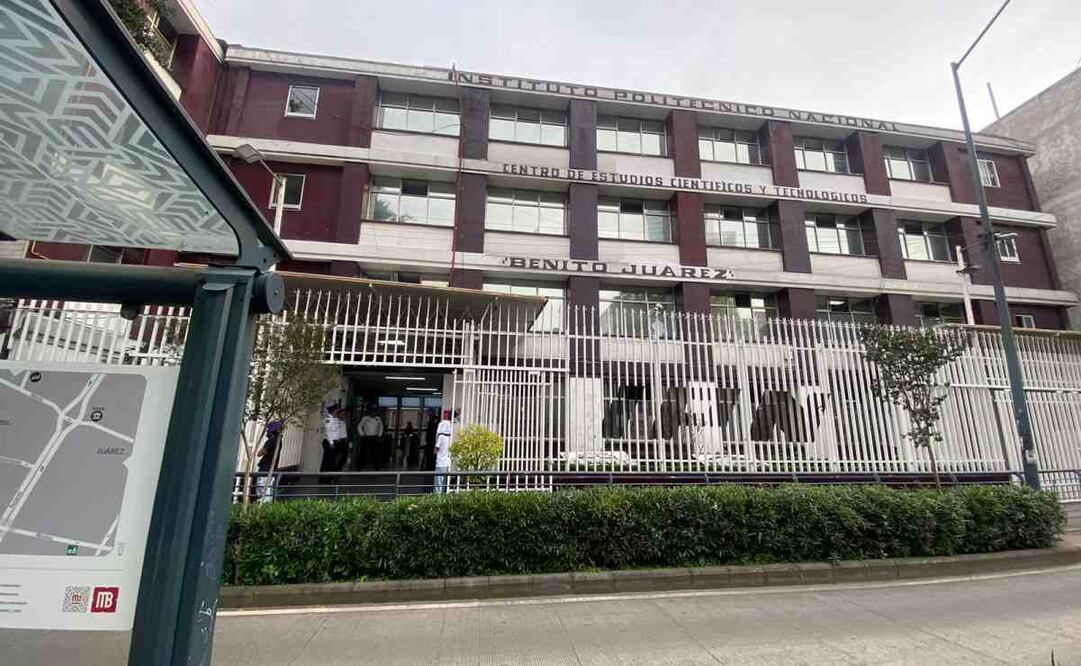 Centro de Estudios Científicos y Tecnológicos (CECYT) número 5 del Instituto Politécnico Nacional (IPN) ubicado en la calle Ayuntamiento en la colonia Centro de la alcaldía Cuauhtémoc. Foto: Juan Carlos Williams/EL UNIVERSAL