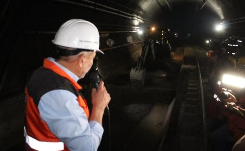 Hallan diferencias constructivas en túnel subterráneo de la L12; se reparará en los próximas semanas, dice Guillermo Calderón   