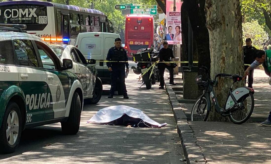La aseguradora de Ecobici y de la ruta involucrada se brindará la atención correspondiente a los familiares de la víctima. Foto: Valente Rosas/EL UNIVERSAL