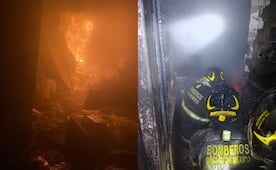 Incendio en edificio abandonado de Iztacalco; una persona muere tras el siniestro