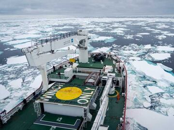 Un siglo después, vestigios de barco que naufragó en el océano Antártico son hallados por geólogos