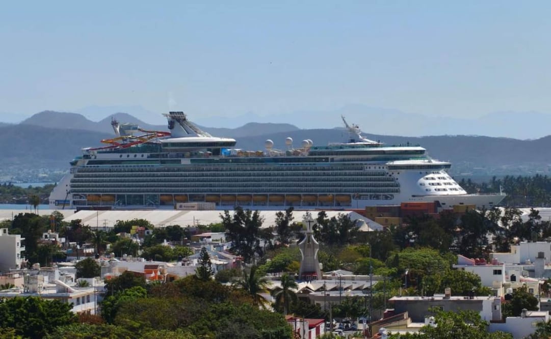 Mazatlán recibe al crucero 55 del año (20/04/2026). Foto: Especial