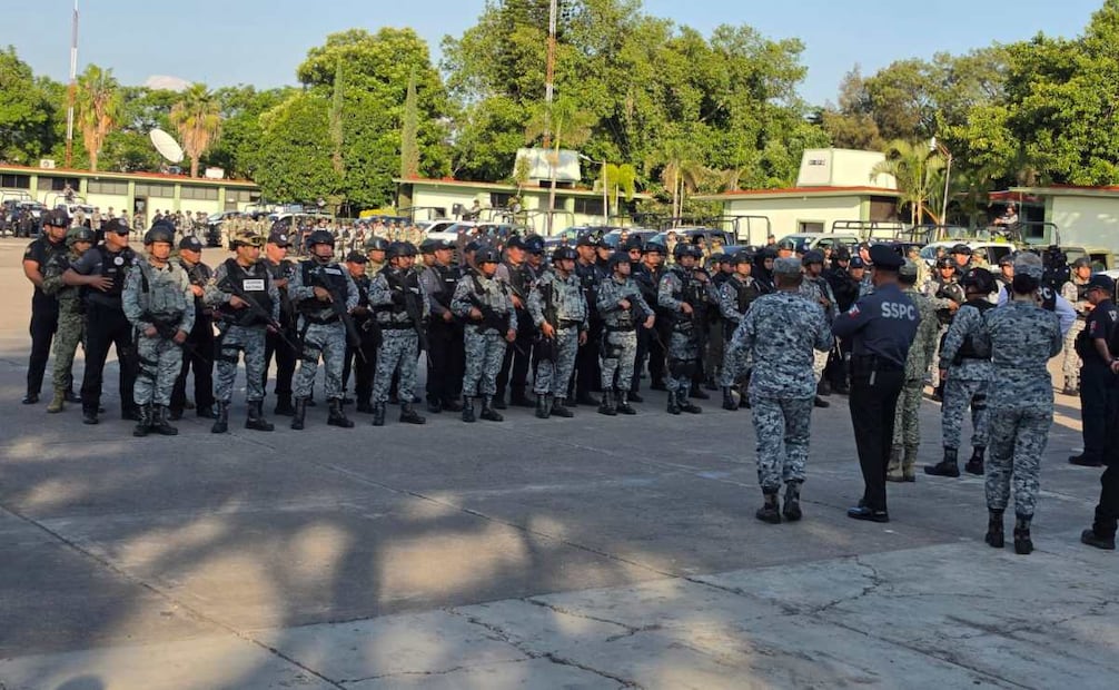Despliegan 396 policías y militares en Cuautla, Morelos; inicia el Plan Cuautla por la seguridad.
Foto: Justino Miranda