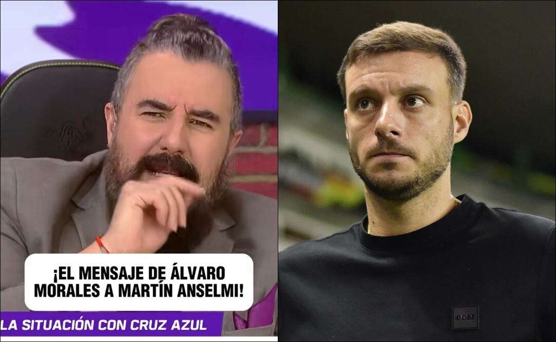 Álvaro Morales explota contra Martín Anselmi; "le deseo todo el mal y que fracase", aseguró - Fotos: Captura de pantalla e Imago7