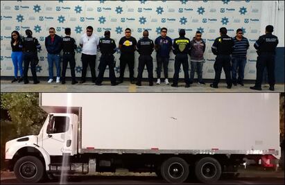 Caen en Puebla 7 presuntos integrantes de "Los Izta", banda asalta tráilers que operaba en la México-Veracruz
