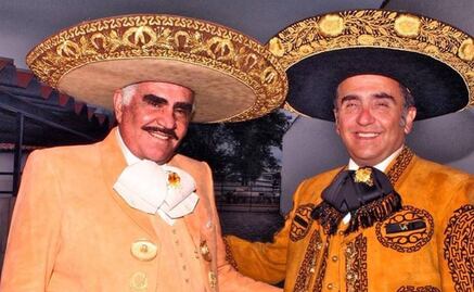 Él es Vicente Fernández Jr. , el protagonista de los polémicos primeros capítulos de "El último rey"