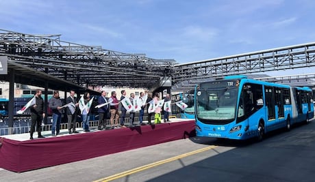 Renuevan Línea 2 del Mexibús; incorporan 57 unidades de última generación