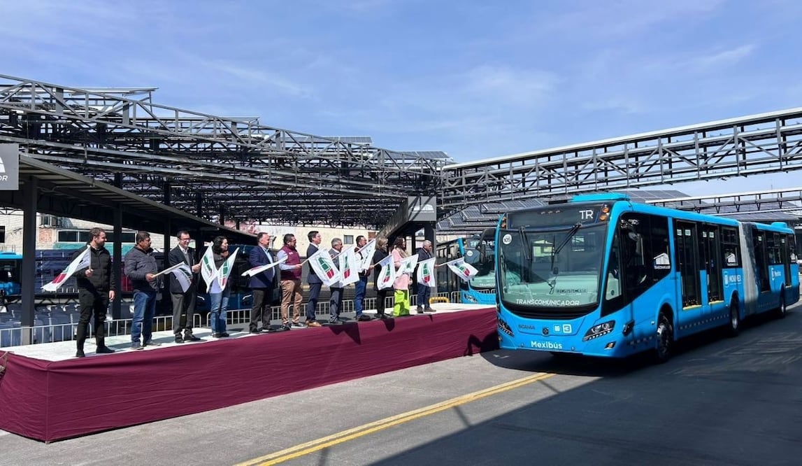 Renuevan Línea 2 del Mexibús; incorporan 57 unidades de última generación. Foto: Especial