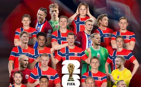 Rey de Noruega presenta convocatoria de la selección para el Mundial 2026