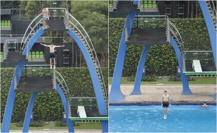 Nicolás Jarry y Matheus Pucinelli festejan título del México City Open con clavados