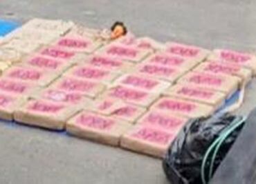 SAT decomisa cocaína en aduana de Manzanillo proveniente de Perú