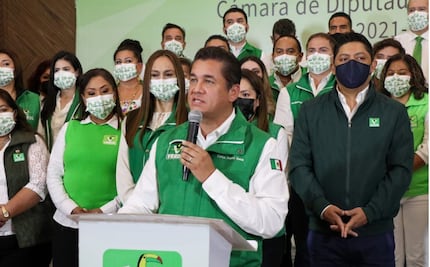 Diputados del Partido Verde eligen a Carlos Puente como su próximo coordinador