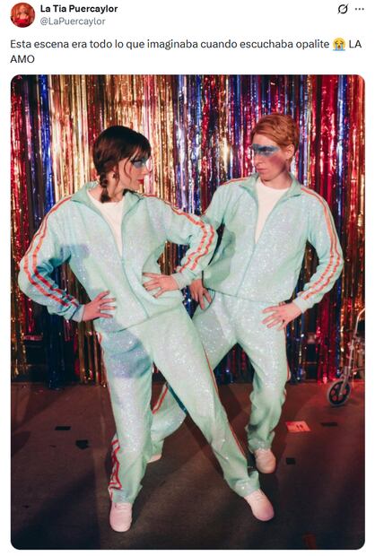 Memes de "Opalite", el nuevo video musical de Taylor Swift. Foto: X