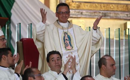 Monseñor Efraín Hernández asume cargo como nuevo rector de la Basílica de Guadalupe