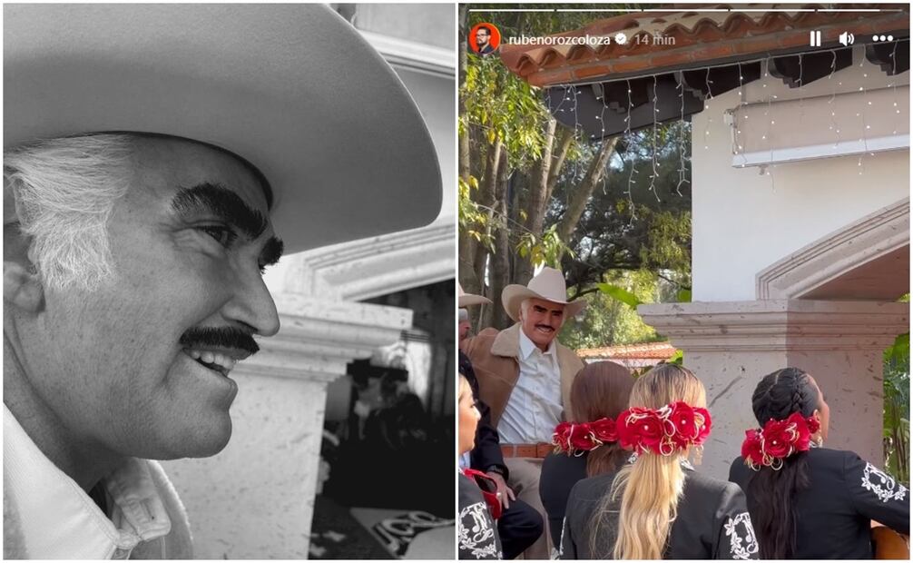 Estatua de Vicente Fernández. Foto: Instagram _vicentefdez
