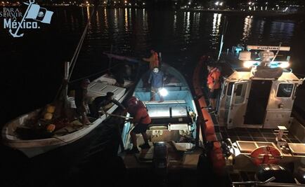 Marina rescata a dos pescadores en costas de Acapulco