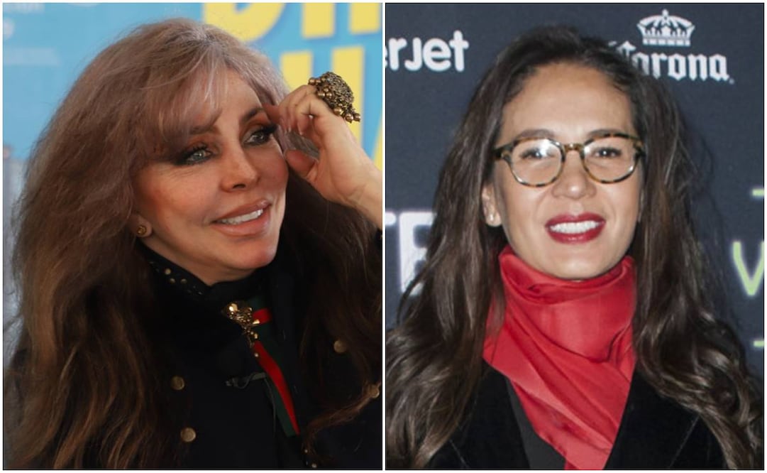 Verónica Castro y Yolanda Andrade fueron muy buenas amigas durante un tiempo, luego las dudas sobre un supuesto romance rondó a las famosas. Foto: Archivo Clasos.