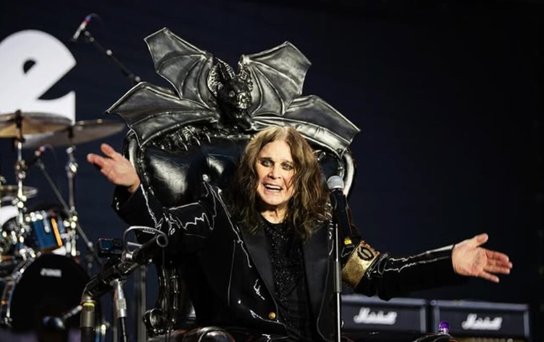 Ozzy Osbourne, líder de Balck Sabbath.
Foto: Instagram, vía @ozzyosbourne