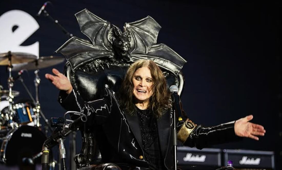 Ozzy Osbourne, líder de Balck Sabbath.
Foto: Instagram, vía @ozzyosbourne