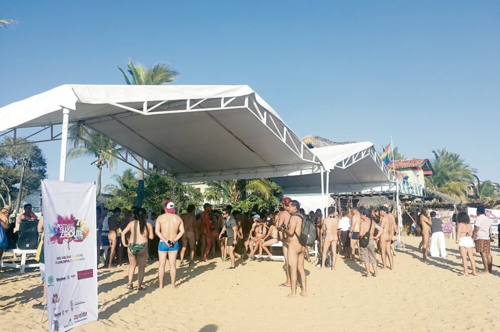 A lo largo de kilómetro y medio los visitantes pueden convivir con el entorno natural y sin prejuicios, afirma promotor del nudismo. (ROSELIA CHACA)