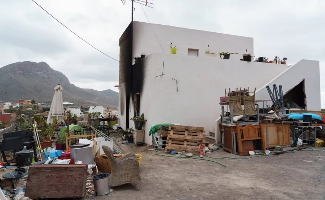 Vivienda del municipio de Arona (Tenerife) donde ocurrieron los hechos. Foto: EFE