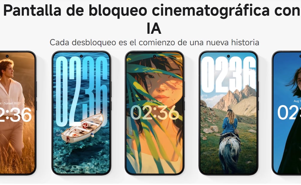 Xiaomi pretende mejorar la experiencia del usuario con HyperOs incluyendo una mejor personalización en el diseño de la pantalla. Foto: Xiaomi
