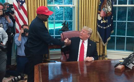 "Amo a este tipo", afirma Kanye West sobre Donald Trump